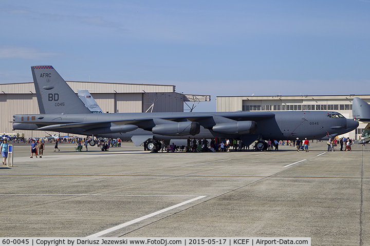 60-0045, 1960 Boeing B-52H Stratofortress C/N 464410, B-52H Stratofortress 60-0045 BD from 93rd BS 307th BW Barksdale AFB, LA