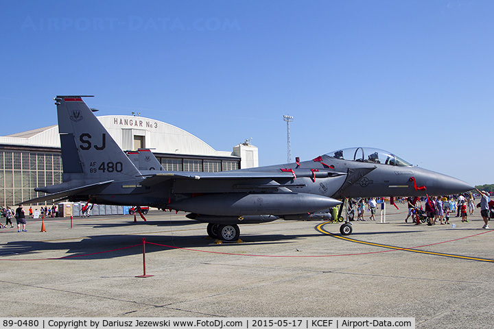 89-0480, 1989 McDonnell Douglas F-15E Strike Eagle C/N 1127/E102, F-15E Strike Eagle 89-0480 SJ from 335th FS 
