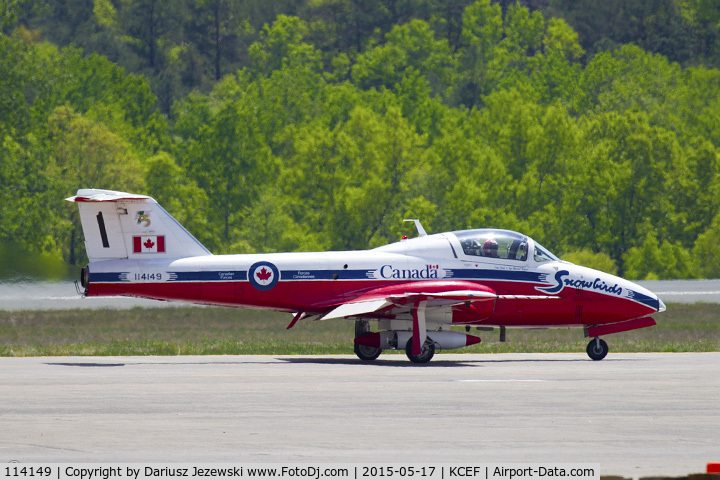 114149, Canadair CT-114 Tutor C/N 1149, CAF CT-114 Tutor 114149 C/N 1149 from Snowbirds Demo Team 15 Wing CFB Moose Jaw, SK