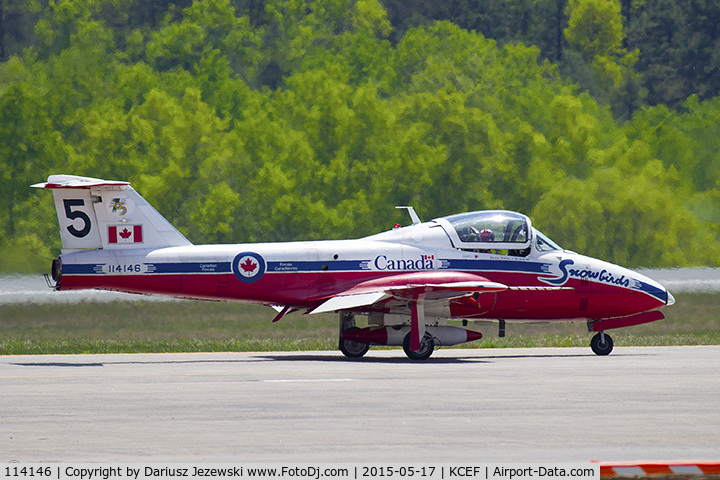 114146, Canadair CT-114 Tutor C/N 1146, CAF CT-114 Tutor 114146 C/N 1146 from Snowbirds Demo Team 15 Wing CFB Moose Jaw, SK
