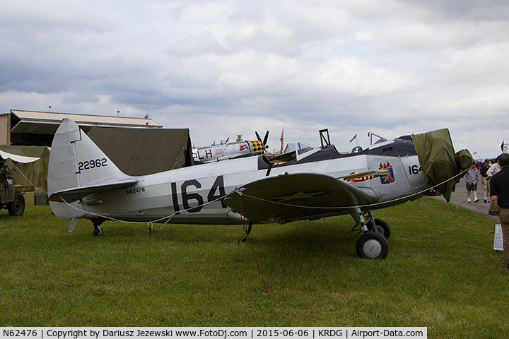 N62476, 1942 Fairchild PT-23A Cornell (M-62C) C/N T42-6001, Fairchild M-62C (PT-23A)  C/N T42-6001, N62476