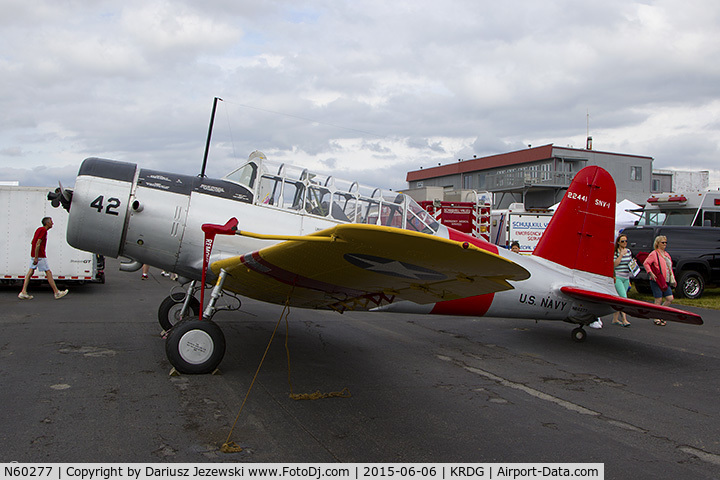 N60277, 1942 Consolidated Vultee BT-13A C/N 6519, Consolidated Vultee BT-13A Valiant  C/N 6519, N60277