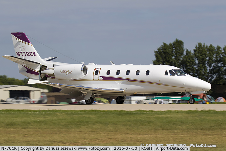 N770CK, 2002 Cessna 560XL Citation Excel C/N 560-5257, Cessna 560 Citation V Excel  C/N 560-5257, N770CK