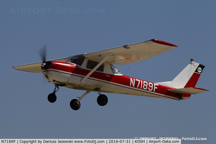 N7189F, 1966 Cessna 150F C/N 15063789, Cessna 150F  C/N 15063789, N7189F
