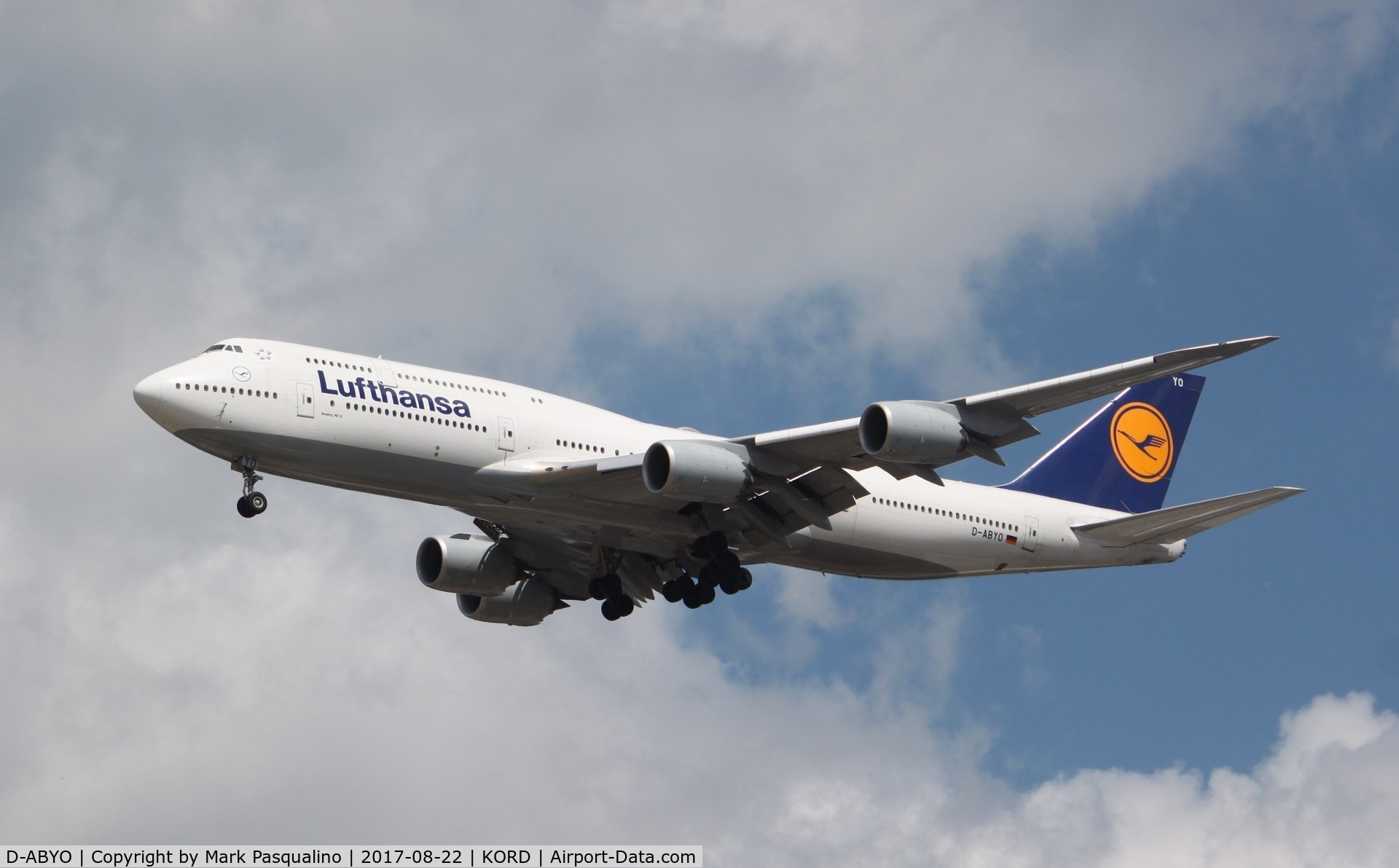 D-ABYO, 2014 Boeing 747-830 C/N 37841, Boeing 747-800