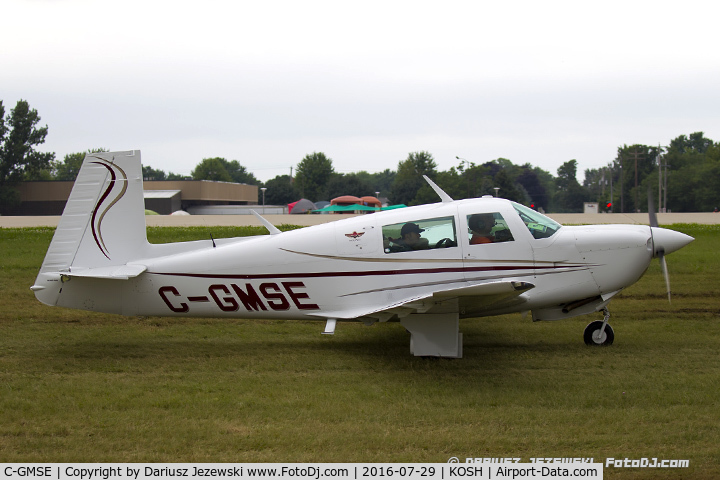 C-GMSE, 1981 Mooney M20J 201 C/N 24-1083, Mooney M20J 201  C/N 24-1083, C-GMSE