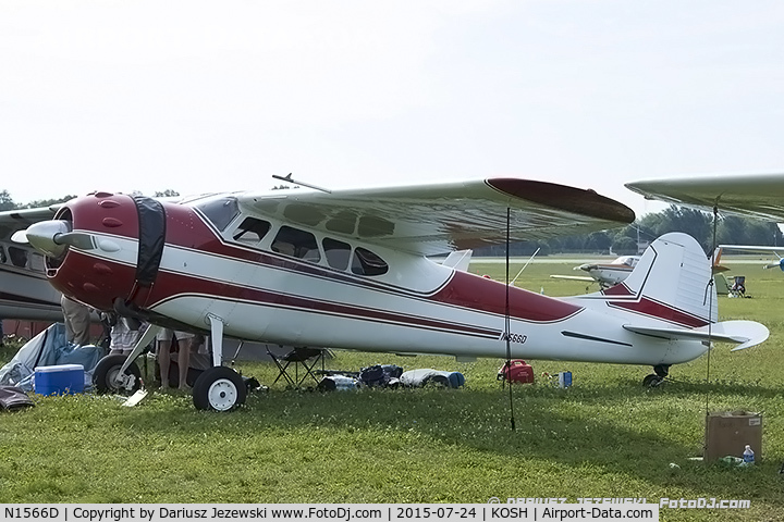 N1566D, 1952 Cessna 195 C/N 7788, Cessna 195 Businessliner  C/N 7788, N1566D