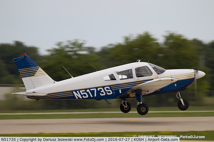 N5173S, 1970 Piper PA-28-180 C/N 28-7105027, Piper PA-28-180 Cherokee  C/N 28-7105027, N5173S
