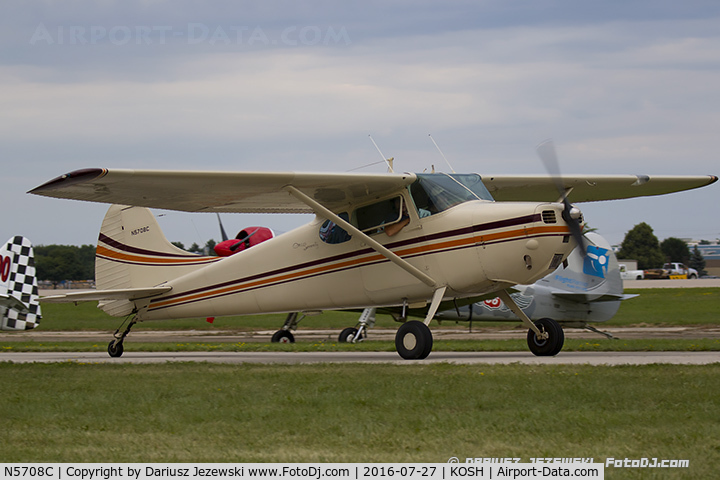 N5708C, 1950 Cessna 170A C/N 19662, Cessna 170A  C/N 19662, N5708C