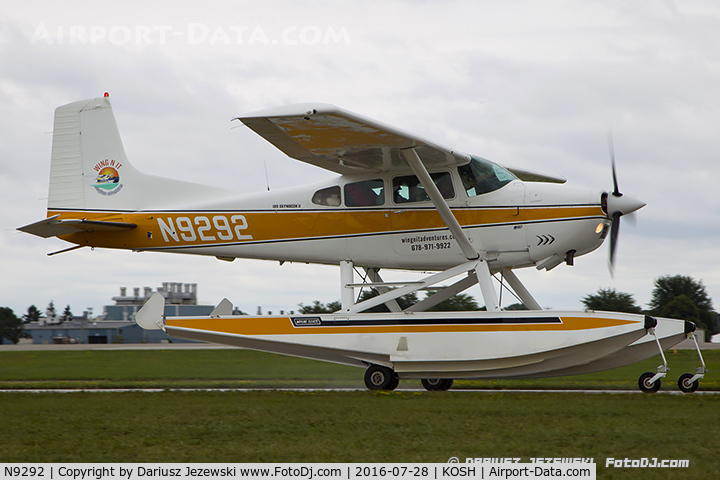 N9292, 1985 Cessna A185F Skywagon 185 C/N 18504433, Cessna A185F Skywagon 185  C/N 18504433, N9292