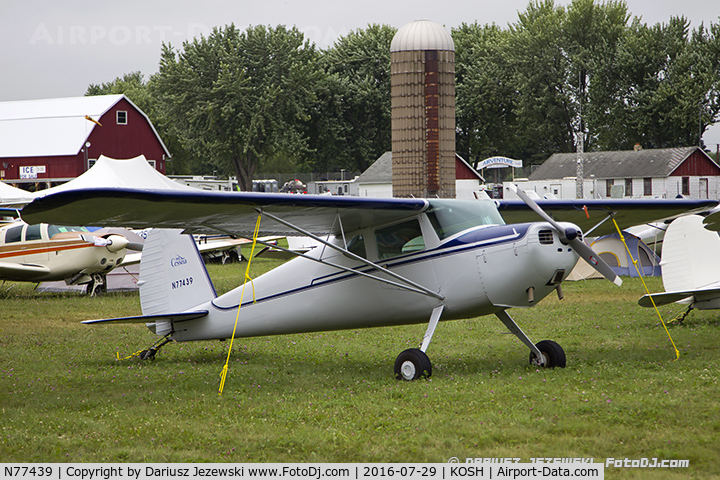 N77439, 1947 Cessna 140 C/N 11881, Cessna 140  C/N 11881, N77439