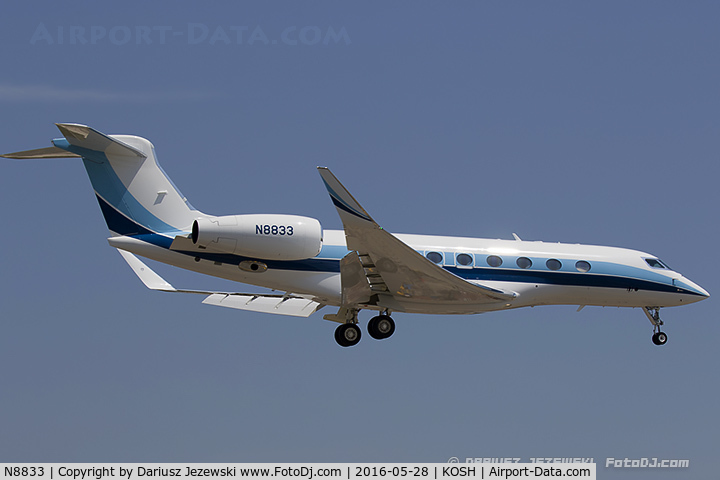 N8833, 2013 Gulfstream Aerospace G650 (G-VI) C/N 6059, Gulfstream Aerospace G-VI  C/N 6059, N8833
