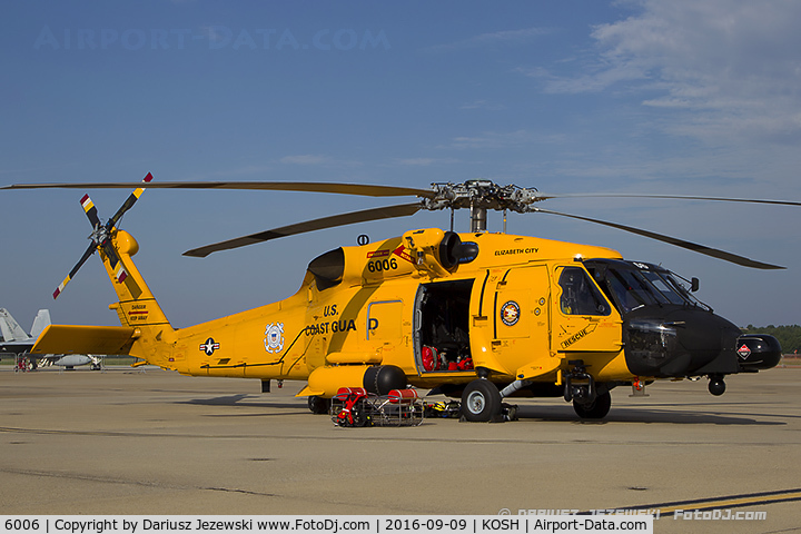 6006, Sikorsky MH-60T Dolphin C/N 70-661, MH-60T Jayhawk 6006  from Coast Guard Air Station in  Elizabeth City, NC