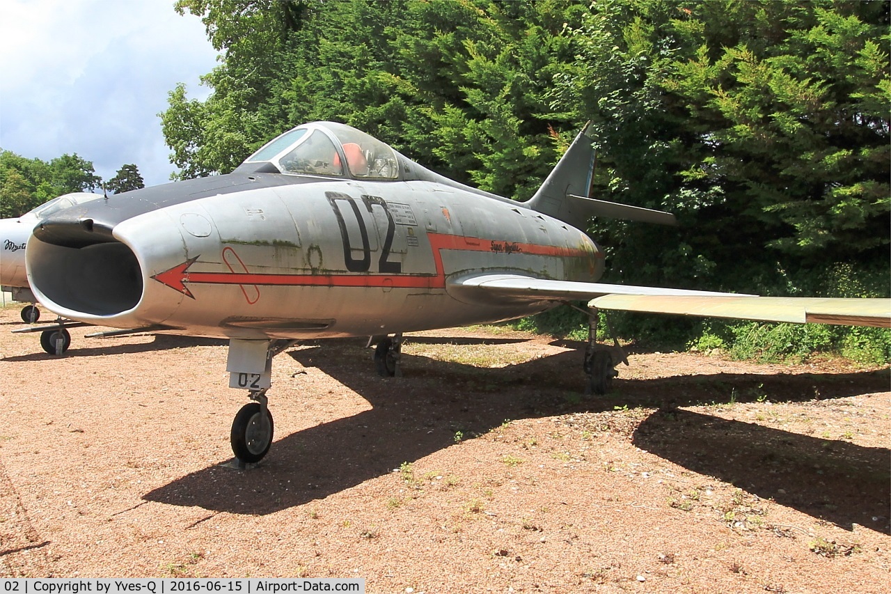 02, Dassault Super Mystere B.2 C/N 02, Dassault Super Mystere B.2, Preserved at Savigny-Les Beaune Museum