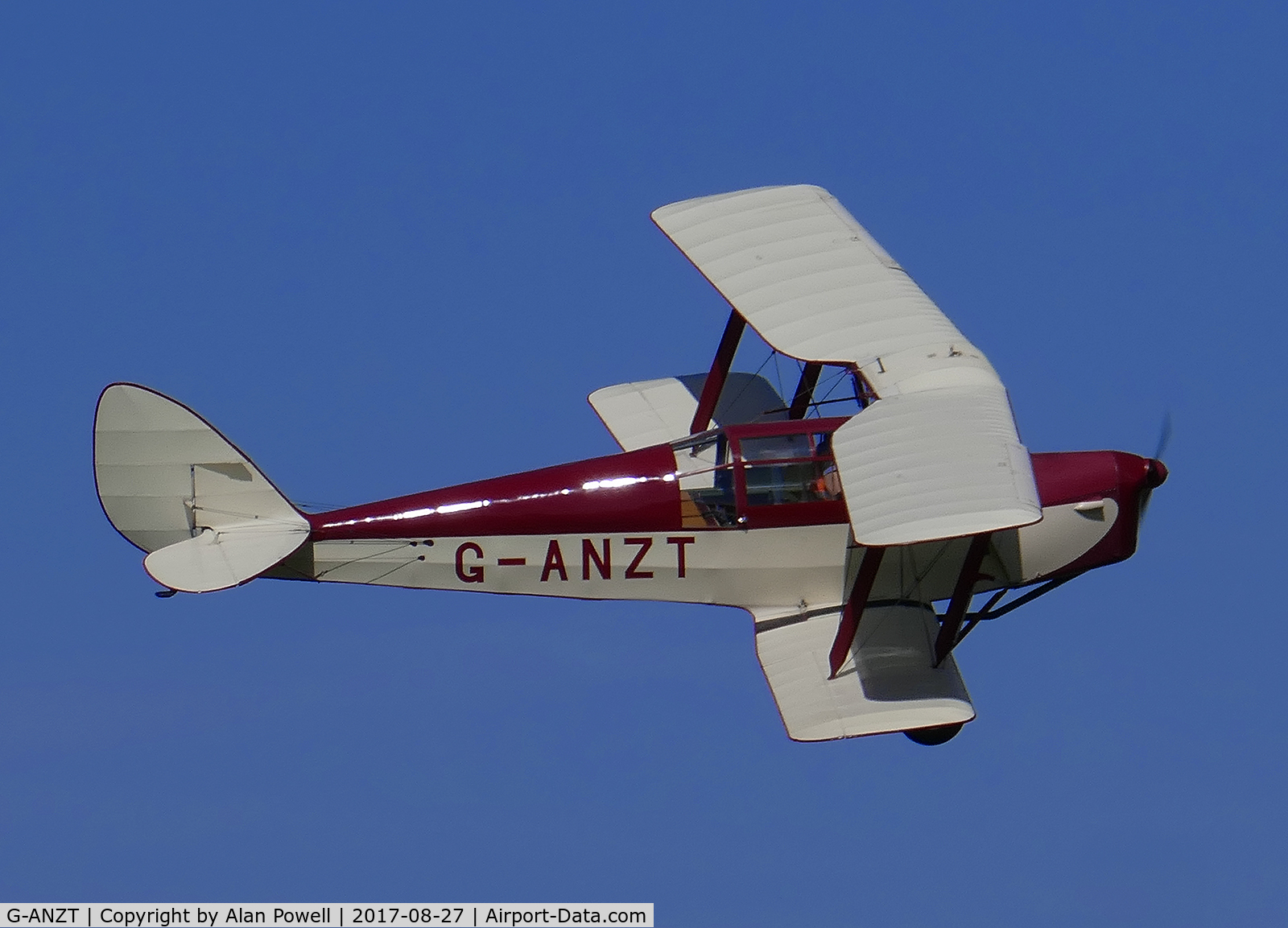 G-ANZT, 1957 Thruxton Jackaroo C/N 84176, Thruxton Jackaroo at Little Grandsen airshow 27th August 2018