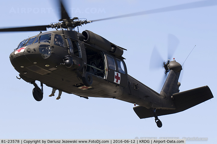 81-23578, 1981 Sikorsky UH-60A Black Hawk C/N 70-299, UH-60A Blackhawk 81-23578  from 1/126th Avn  Quonset Point ANGS, RI