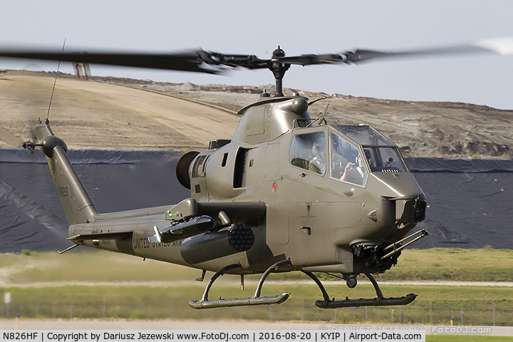 N826HF, 1967 Bell AH-1F Cobra C/N 67-15826, Bell AH-1F Cobra  C/N 67-15826, N826HF