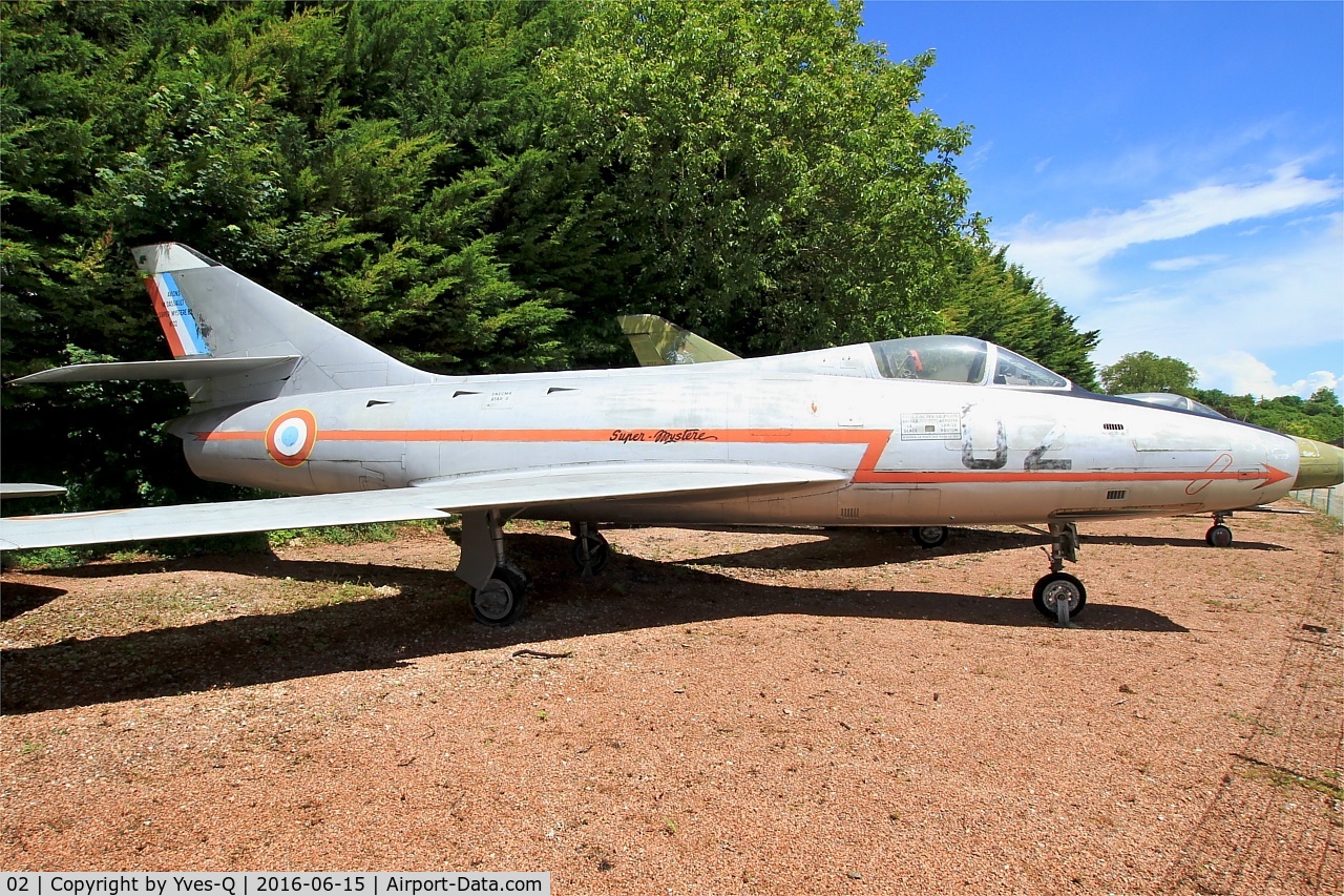 02, Dassault Super Mystere B.2 C/N 02, Dassault Super Mystere B.2, Preserved at Savigny-Les Beaune Museum