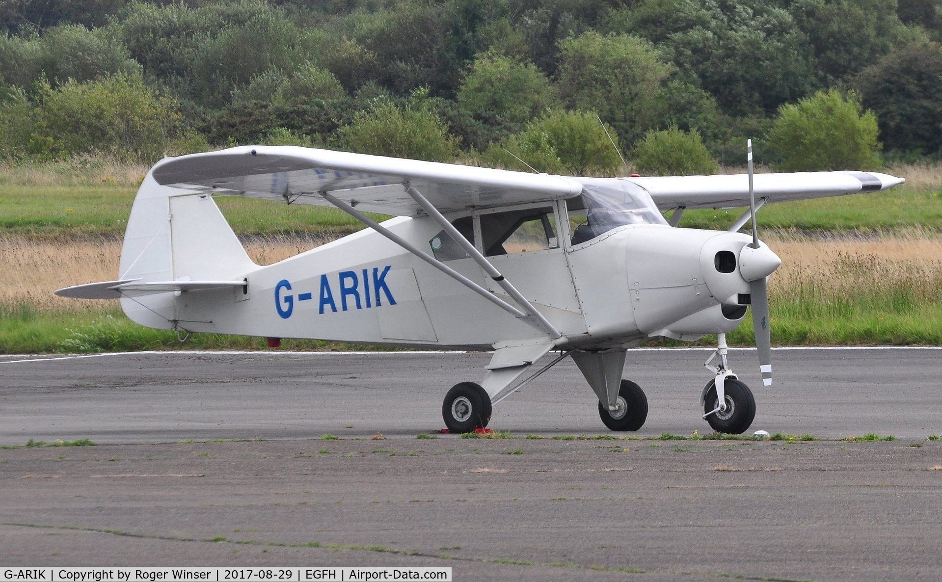 G-ARIK, 1960 Piper PA-22-150 Tri-Pacer C/N 22-7570, Visiting Piper Caribbean.
