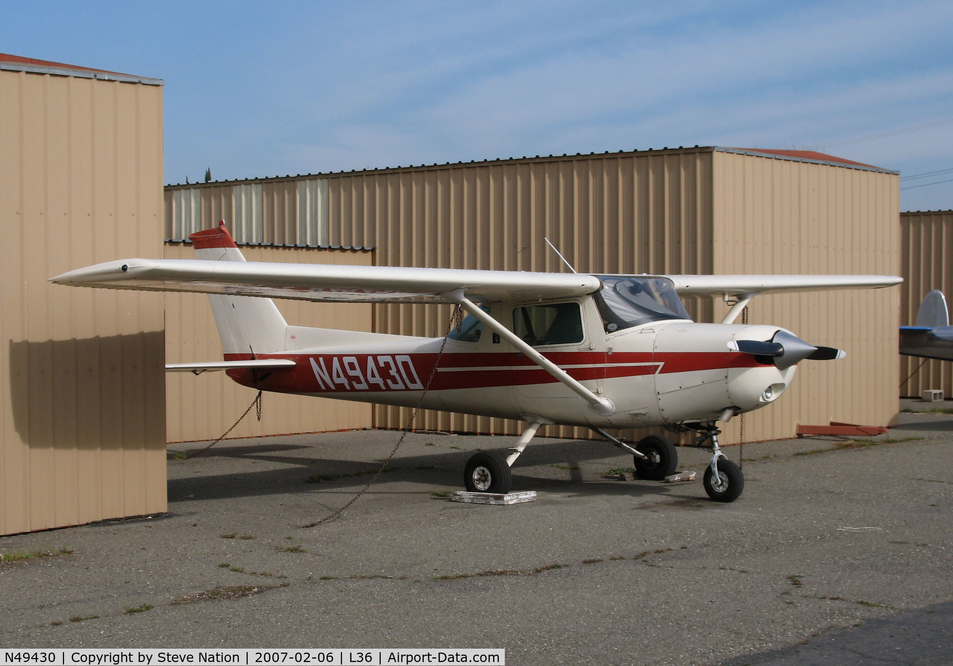N49430, 1978 Cessna 152 C/N 15281260, Locally-based 1978 Cessna 152 @ Rio Linda Airport, CA (to Spring Aeronautics, Ashland, OR 2011-08-26)