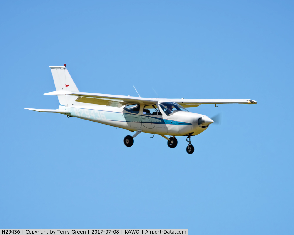 N29436, 1968 Cessna 177 Cardinal C/N 17700886, KAWO