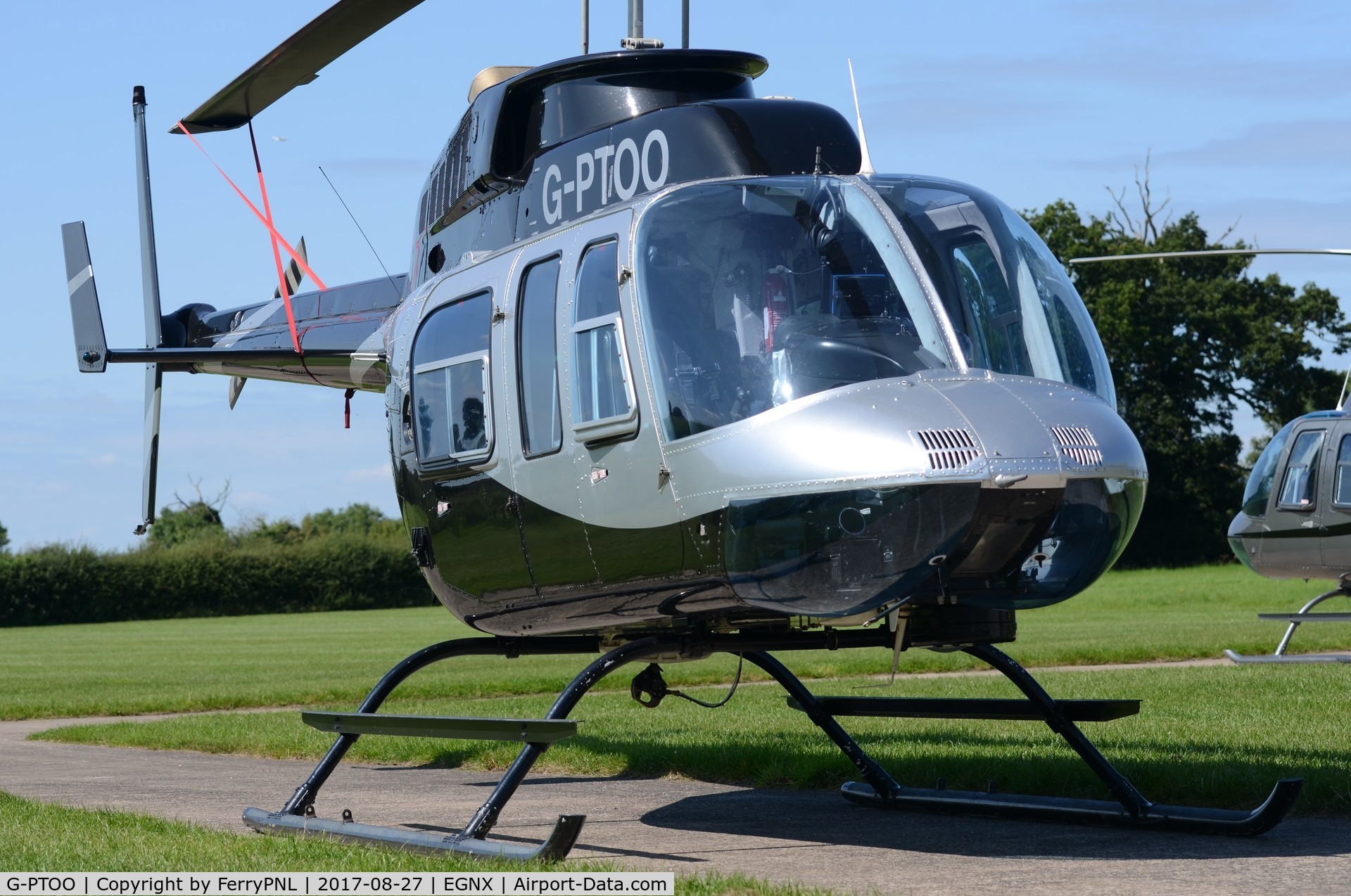 G-PTOO, 1995 Bell 206L-4 LongRanger IV LongRanger C/N 52132, Bell 206L at Costock Heliport