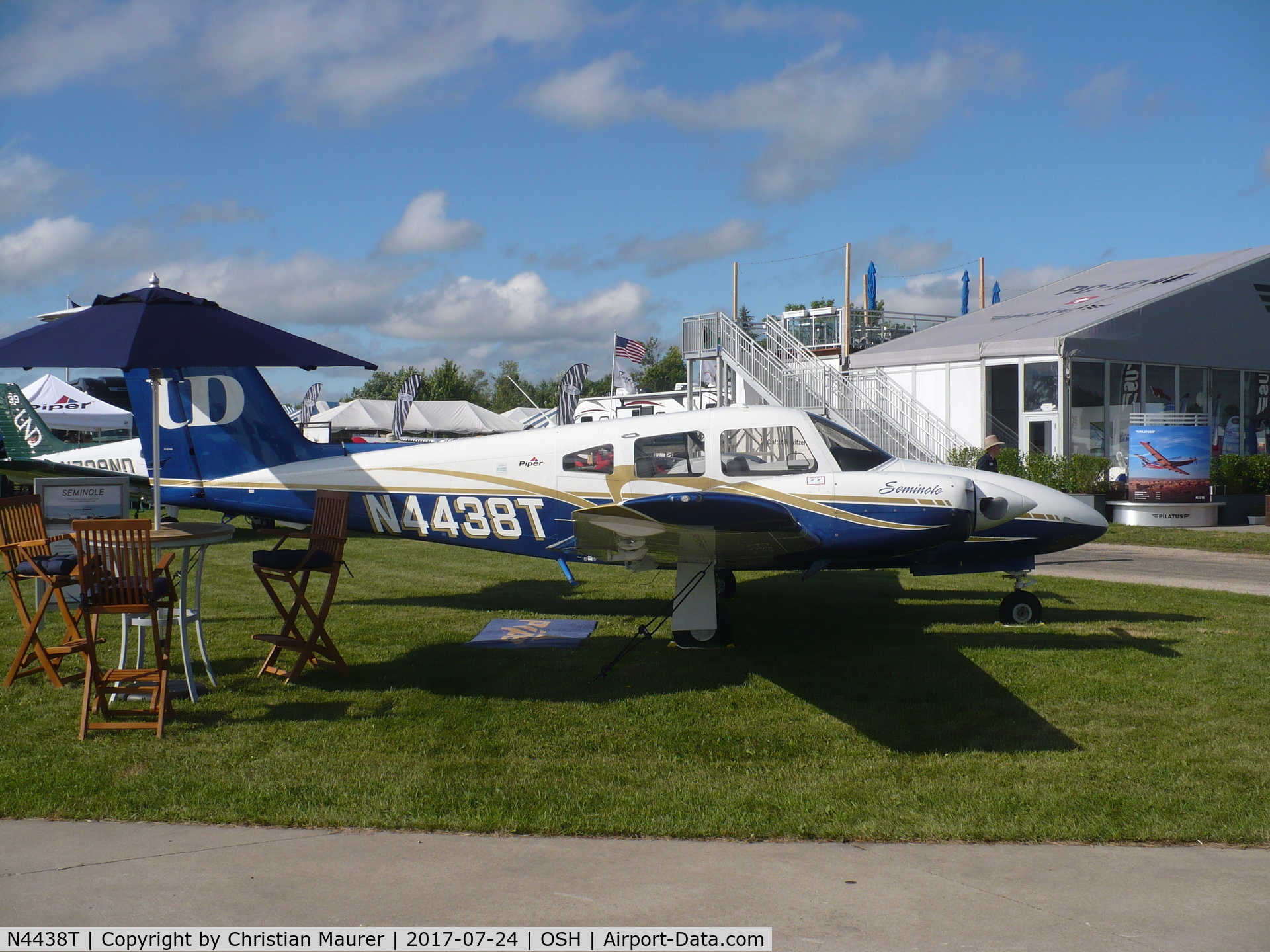 N4438T, 2015 Piper PA-44-180 Seminole C/N 4496388, Piper PA-44-180