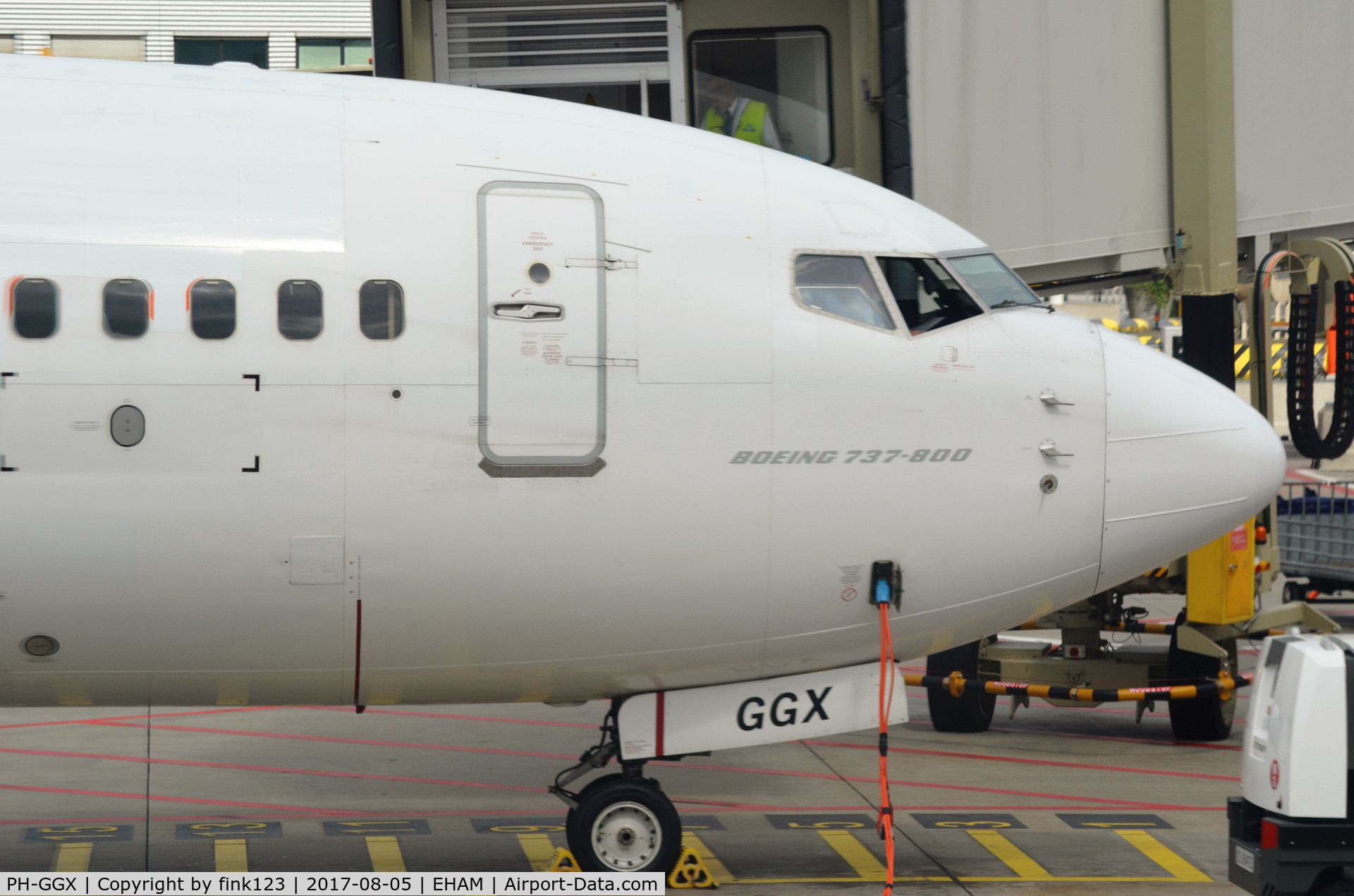 PH-GGX, 2010 Boeing 737-8EH C/N 36596, transavia 737 parked at schiphol