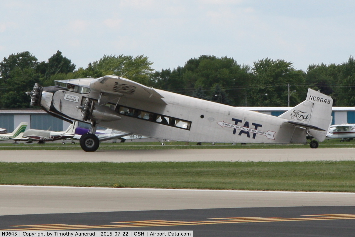 N9645, 1928 Ford 5-AT-B Tri-Motor C/N 8, 1928 Ford 5-AT-B, c/n: 8