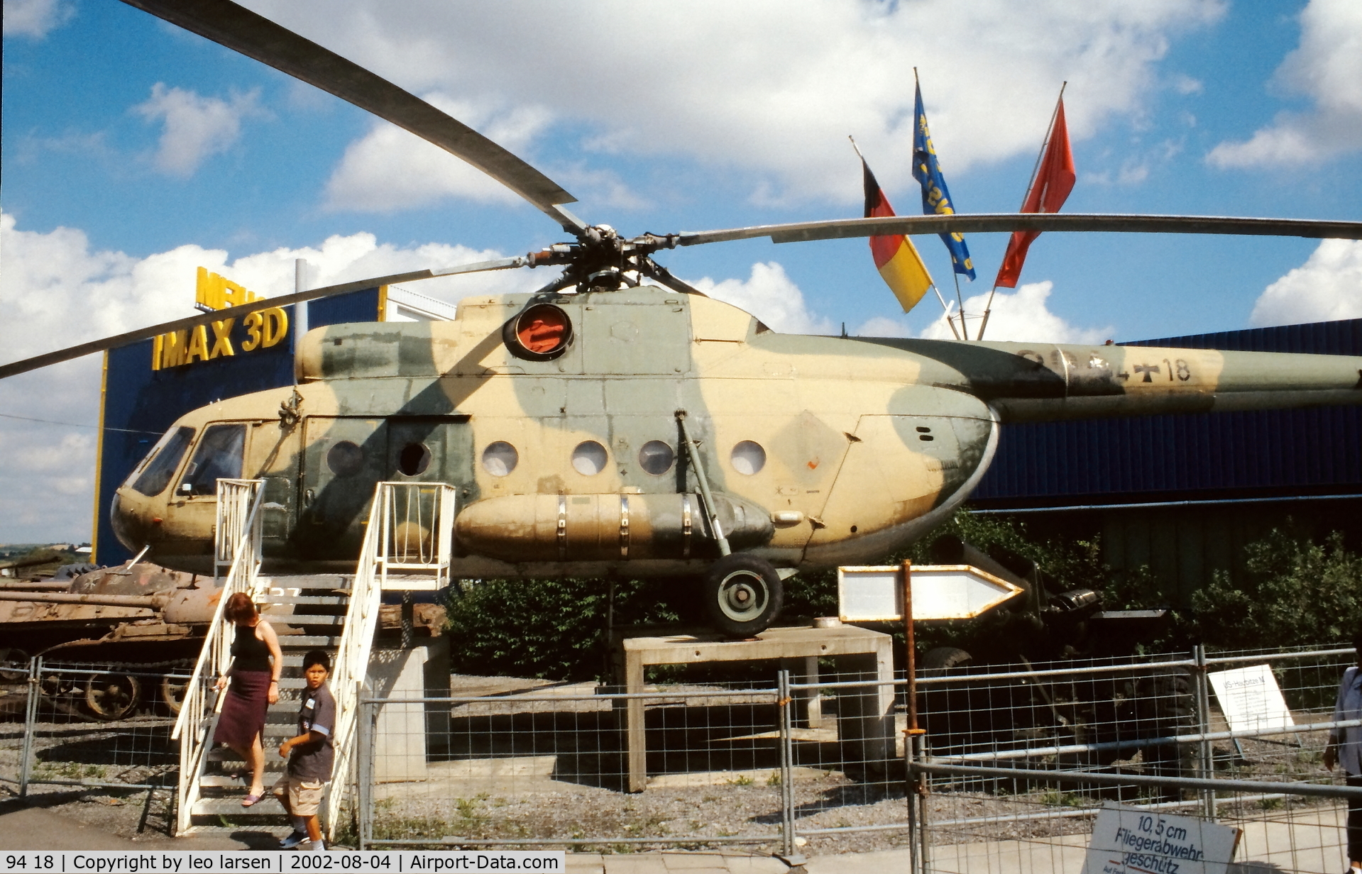 94 18, 1968 Mil Mi-8T Hip C/N 10503, sinsheim Museum 4.8.2002