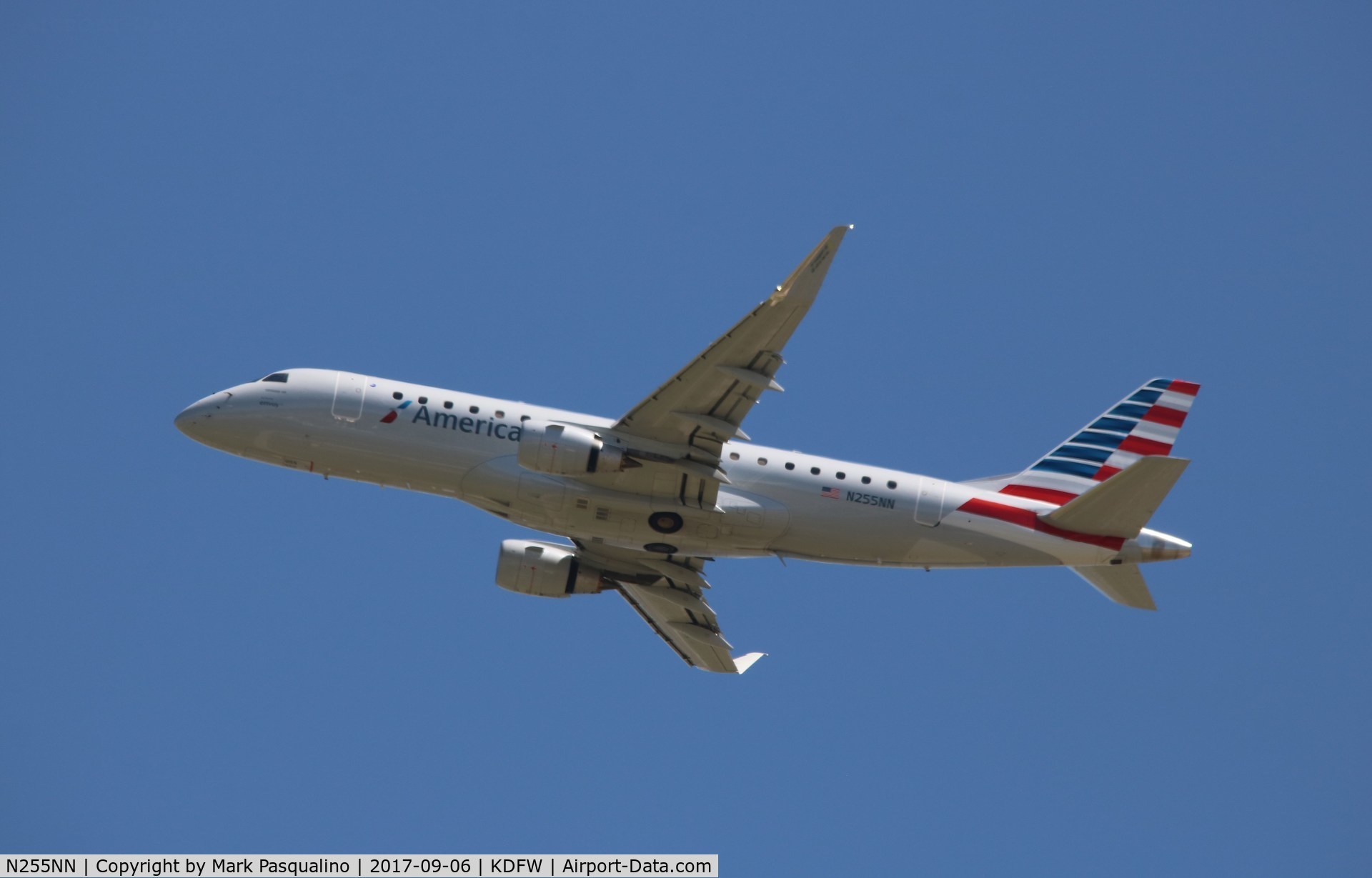 N255NN, 2017 Embraer 175LR (ERJ-170-200LR) C/N 17000664, ERJ 170-200 LR