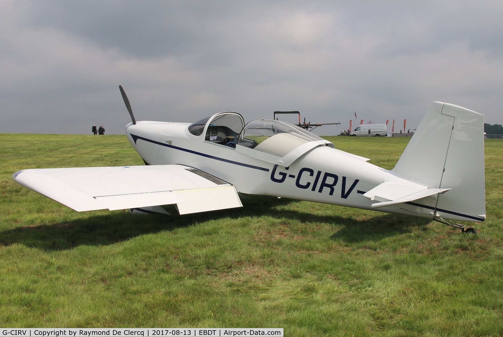 G-CIRV, 2015 Vans RV-7 C/N LAA 323-15281, Oldtimer Fly in at Schaffen.
