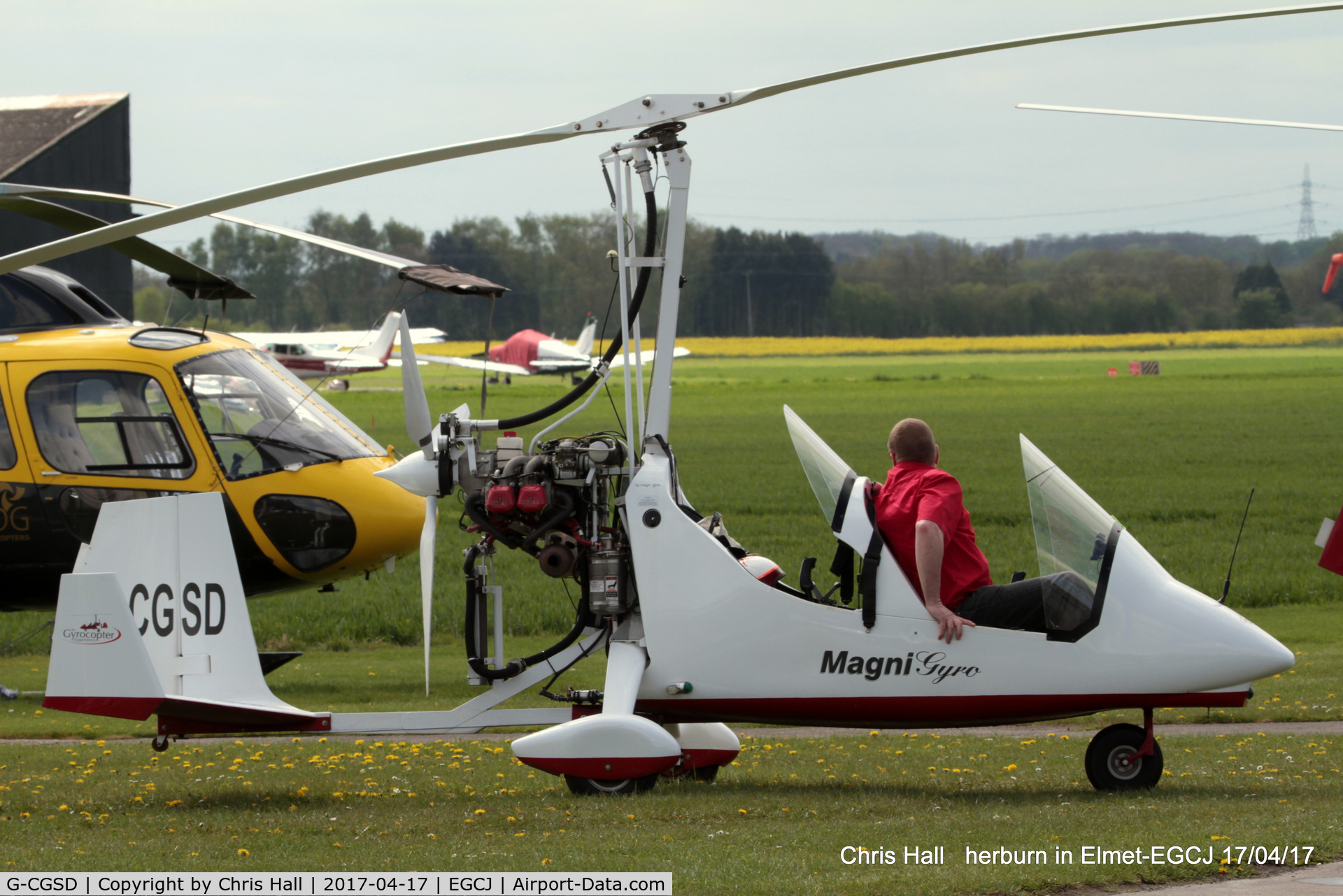 G-CGSD, 2010 Magni Gyro M-16C Tandem Trainer C/N 16-10-6084, at Sherburn in Elmet