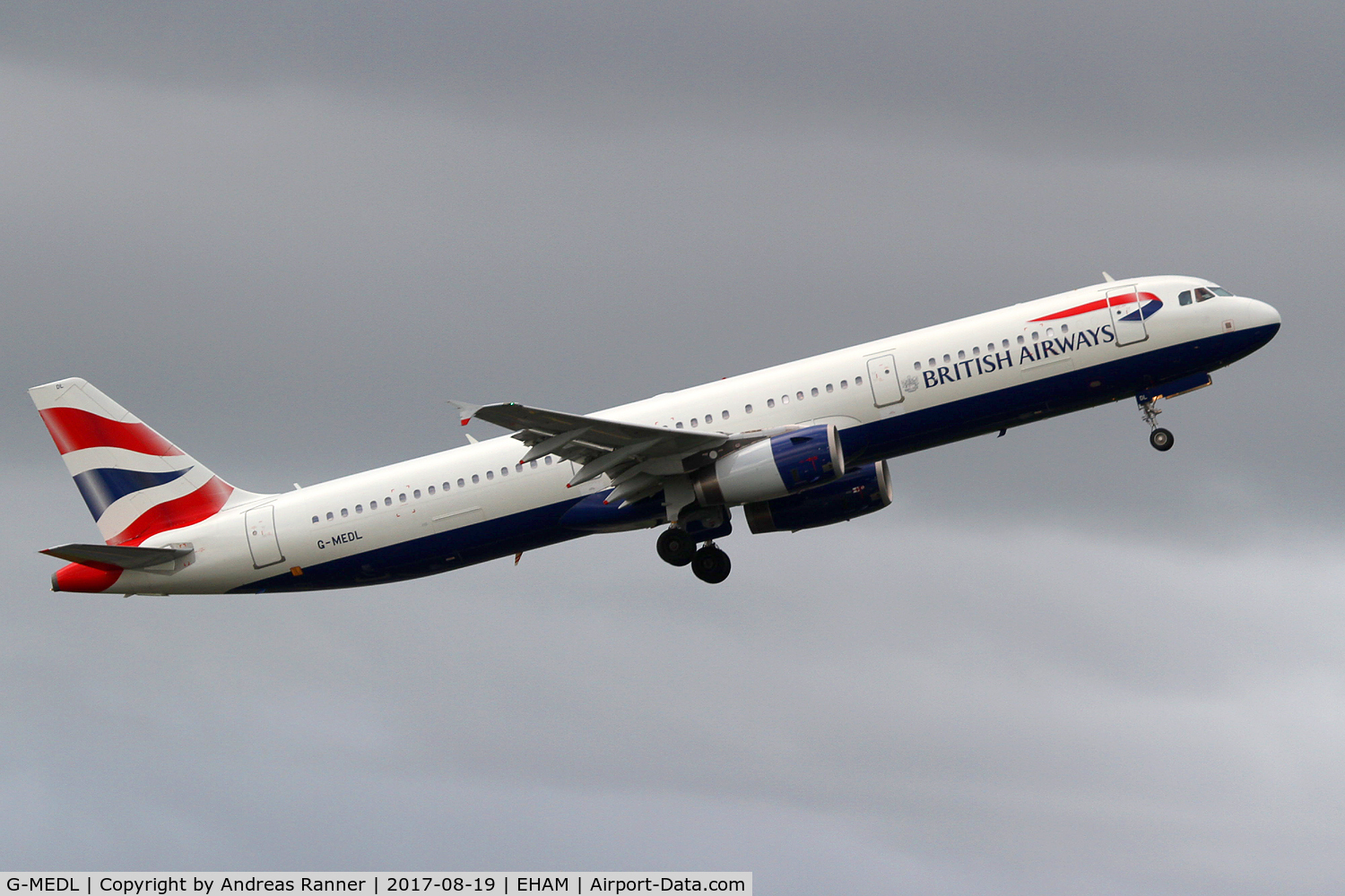 G-MEDL, 2006 Airbus A321-231 C/N 2653, British Airways A321