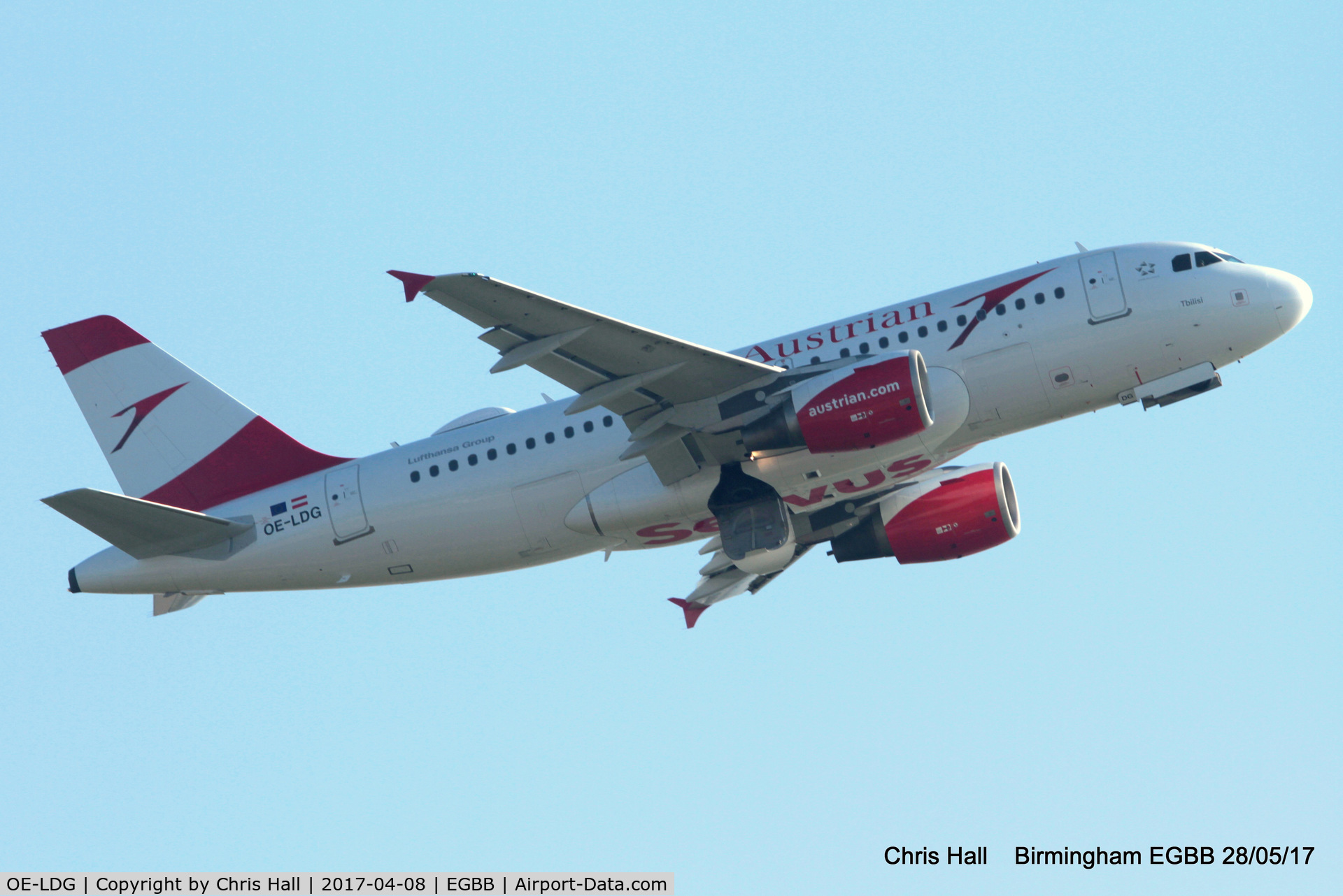 OE-LDG, 2006 Airbus A319-112 C/N 2652, Austrian