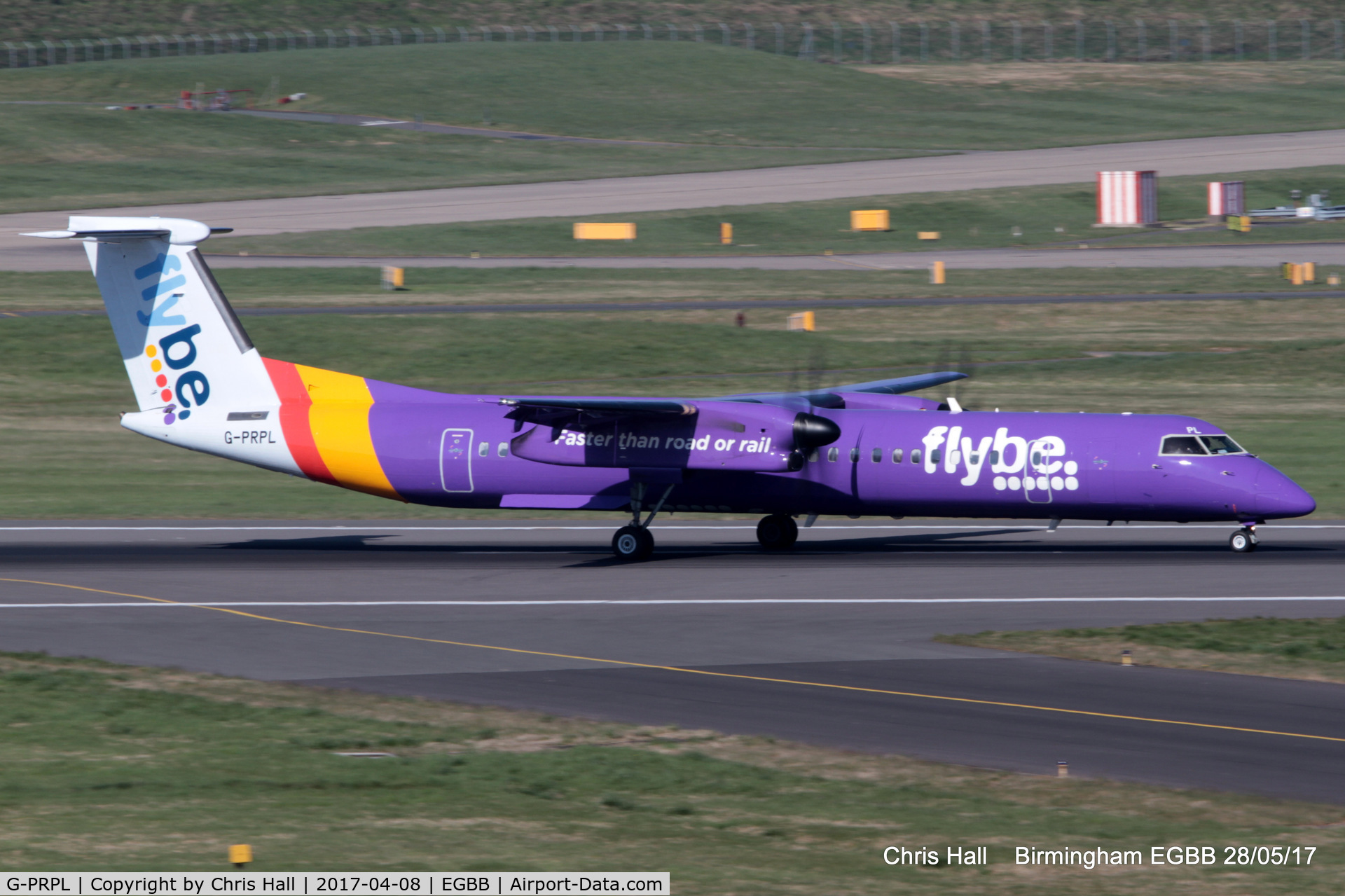 G-PRPL, 2011 Bombardier DHC-8-402 Dash 8 C/N 4380, flybe