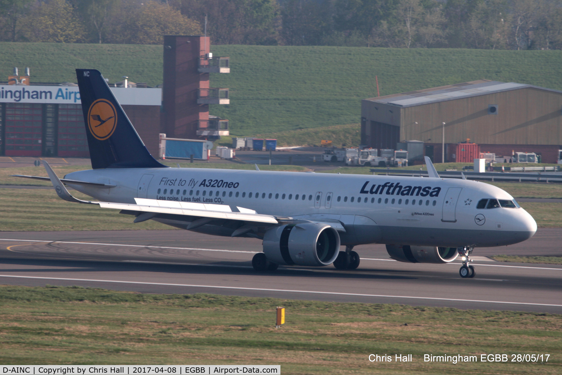D-AINC, 2016 Airbus A320-271NEO C/N 6920, Lufthansa