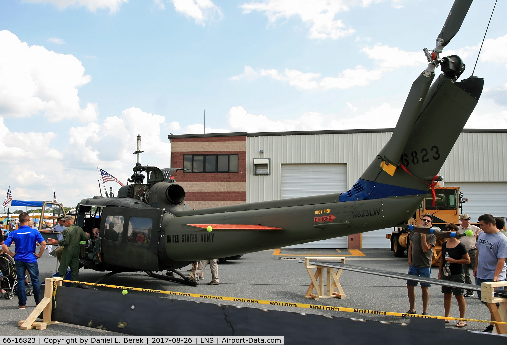 66-16823, 1966 Bell UH-1H Iroquois C/N 9017, The Liberty Warbird Association is restoring this Huey to honor the Vietnam veterans who flew this iconic machine and reunite them.