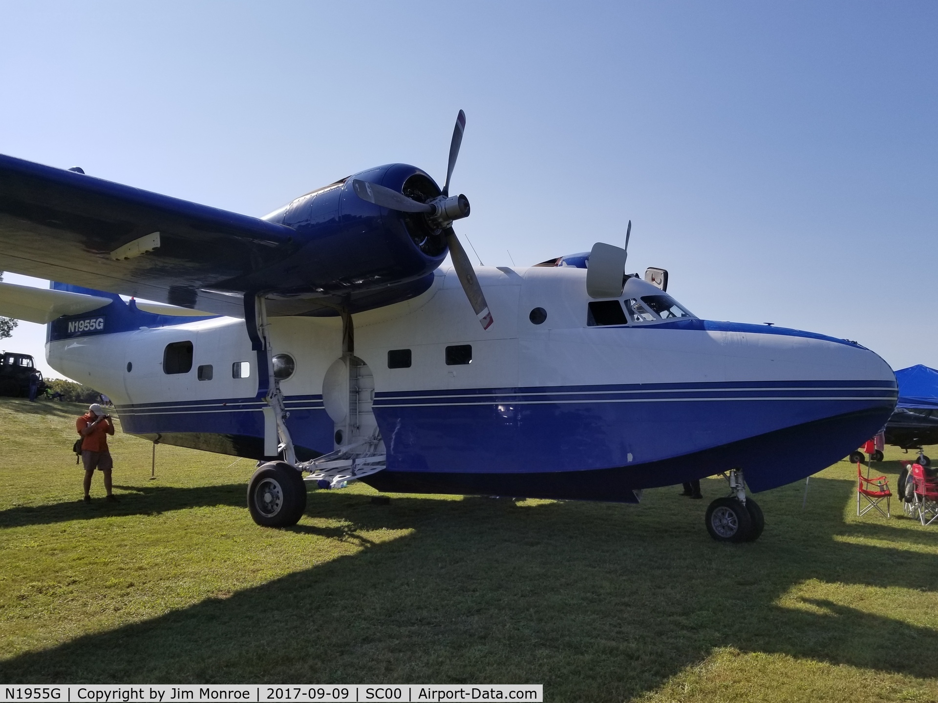 N1955G, 1954 Grumman HU-16C (UF-1) Albatross Albatross C/N 406, At the Triple Tree Flyin