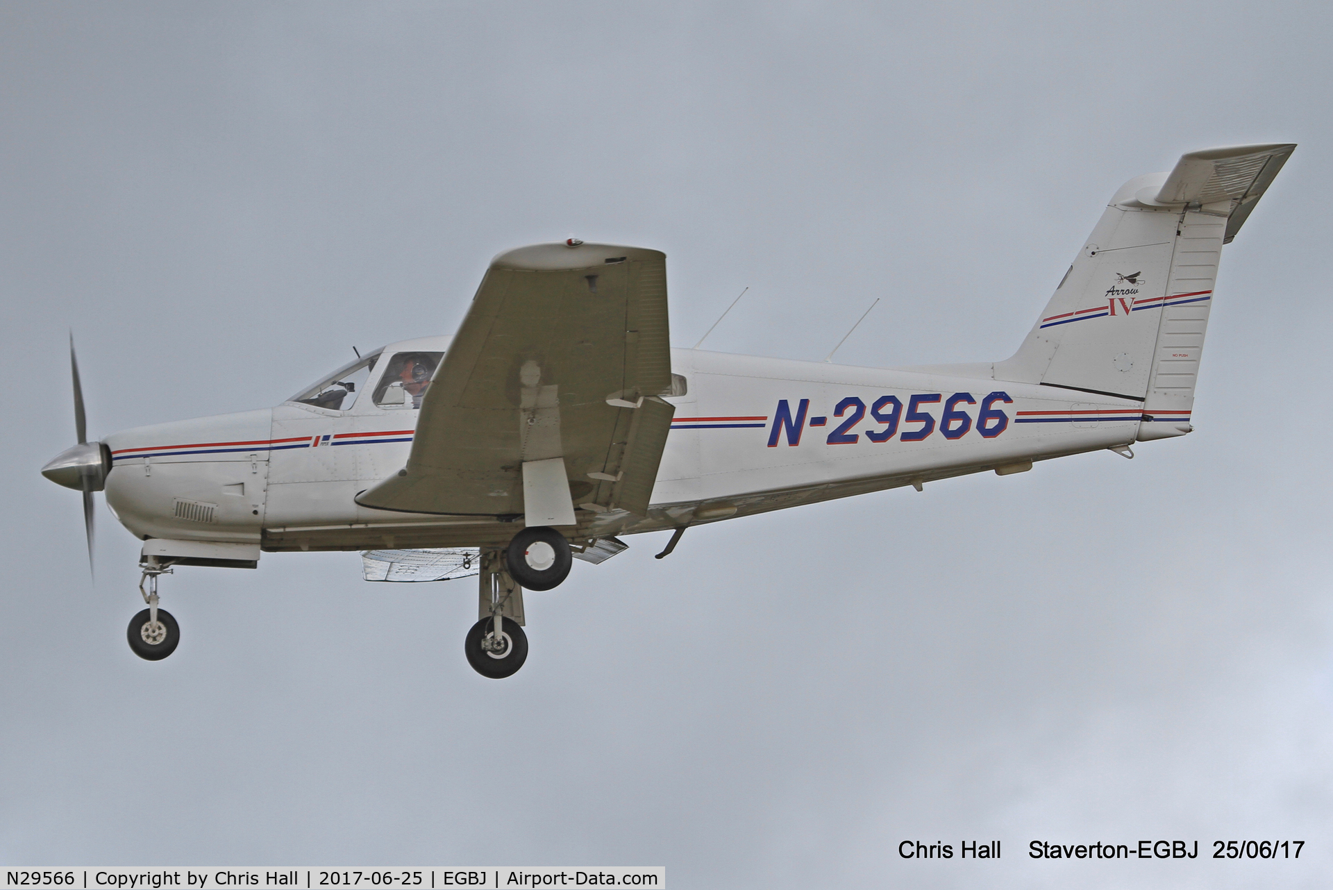 N29566, 1979 Piper PA-28RT-201 Arrow IV C/N 28R-7918146, Project Propeller at Staverton