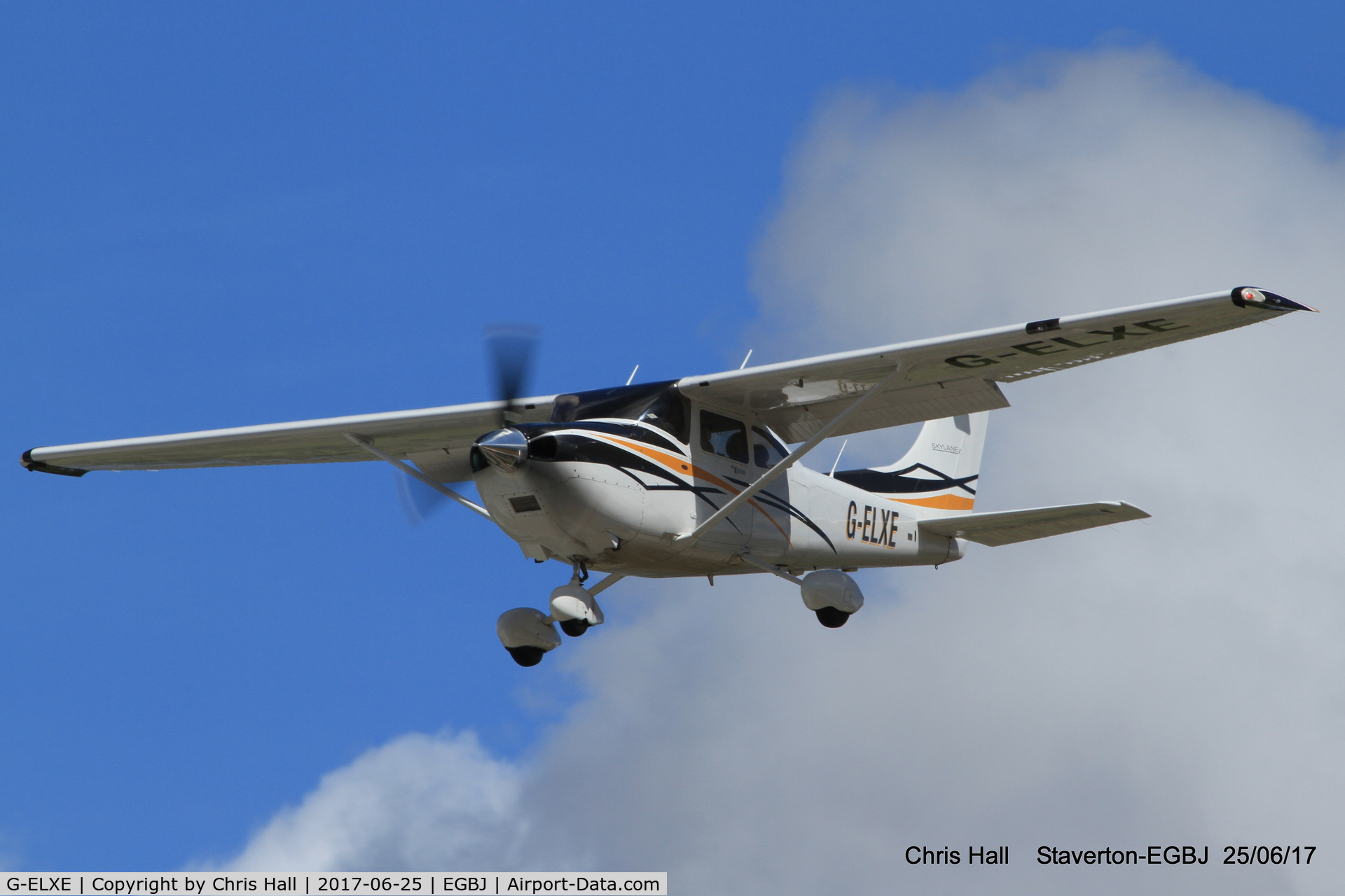 G-ELXE, 2007 Cessna 182T Skylane C/N 18281909, Project Propeller at Staverton