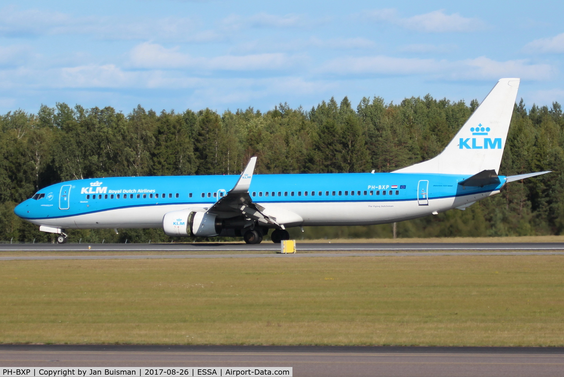 PH-BXP, 2001 Boeing 737-9K2 C/N 29600, KLM