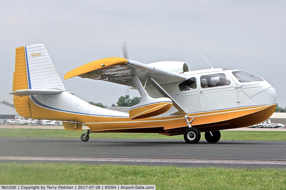 N6102K, 1947 Republic RC-3 Seabee C/N 285, At 2017 EAA AirVenture at Oshkosh