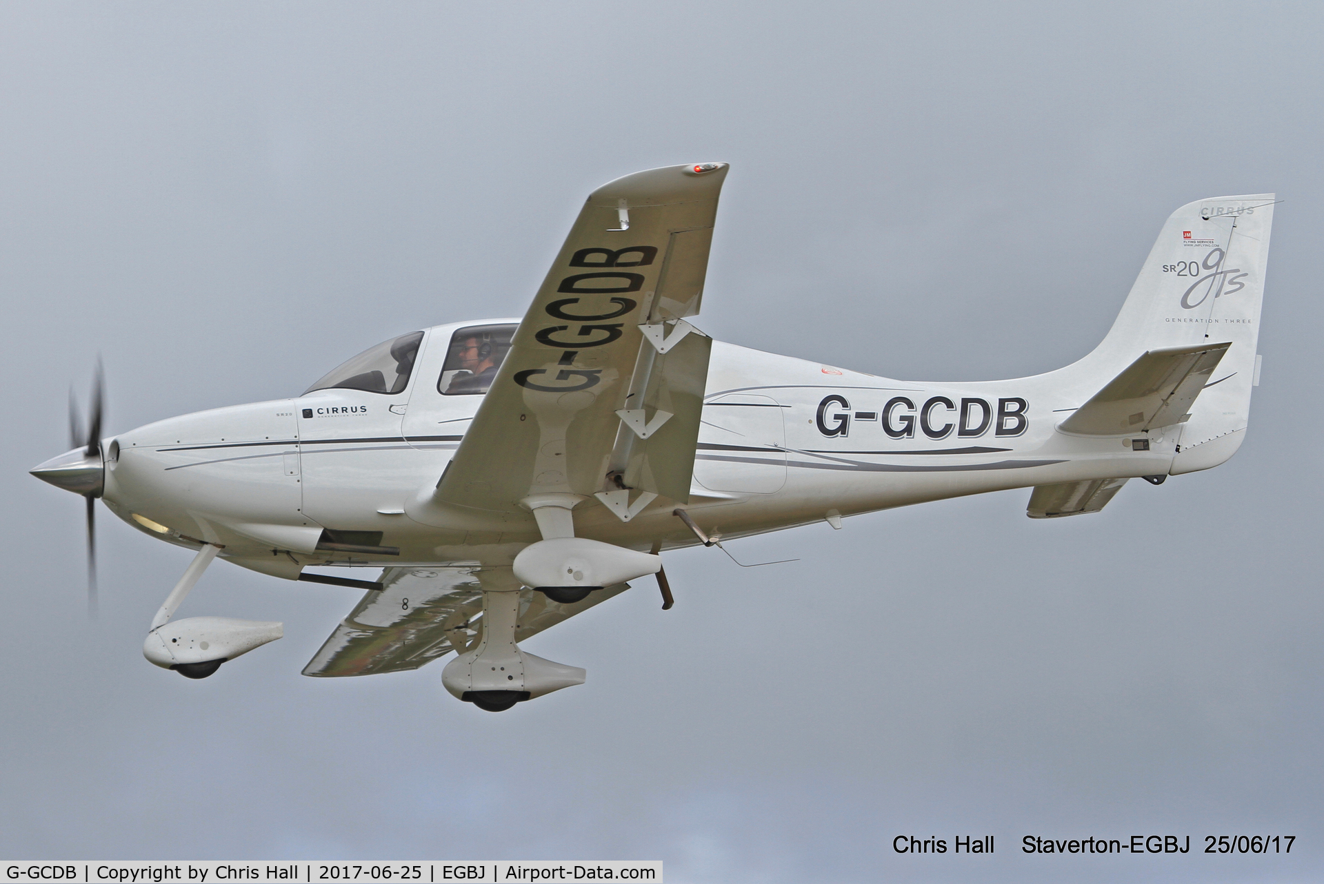 G-GCDB, 2009 Cirrus SR20 GTS C/N 1967, Project Propeller at Staverton