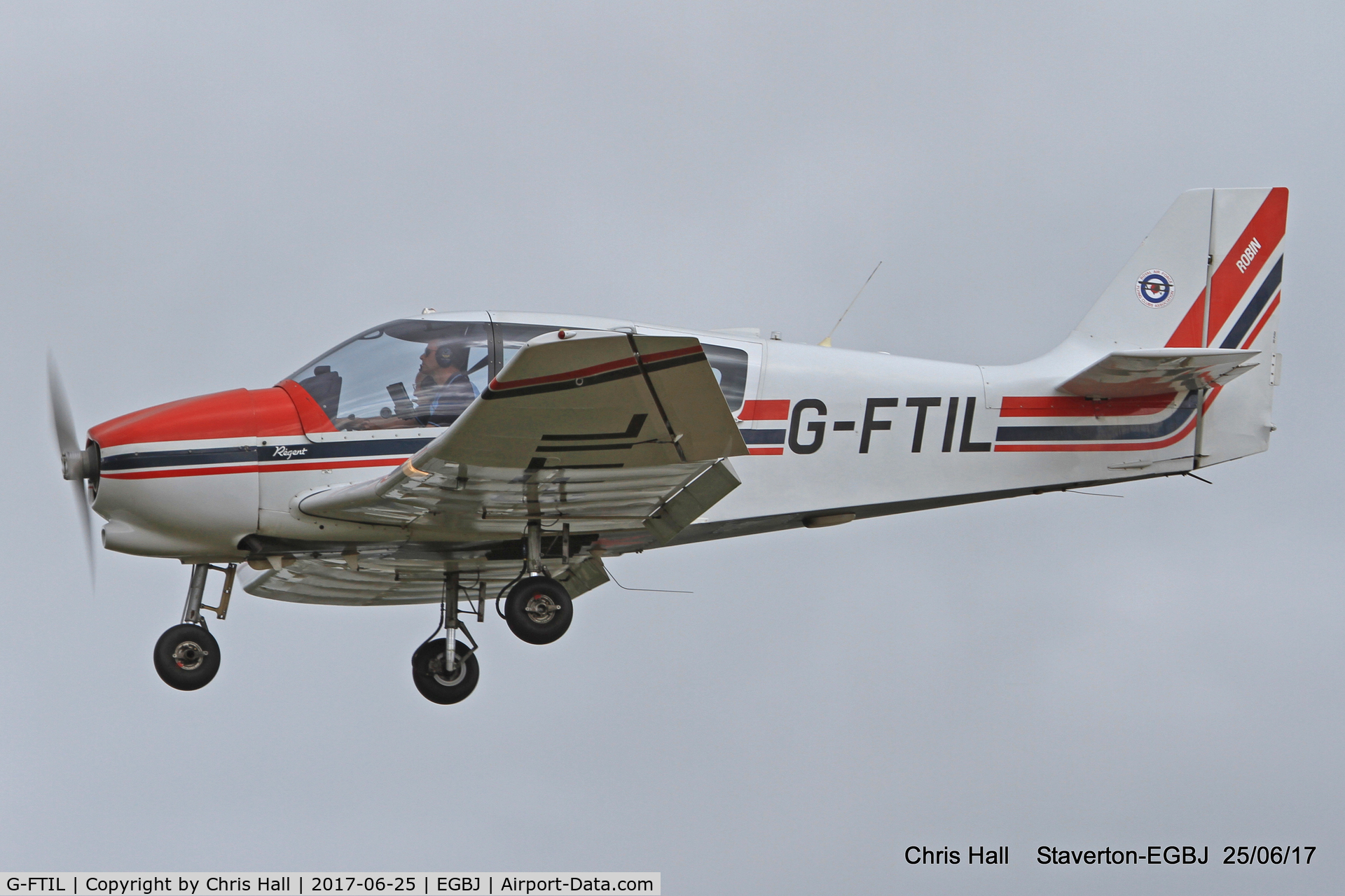 G-FTIL, 1988 Robin DR-400-180 Regent Regent C/N 1825, Project Propeller at Staverton
