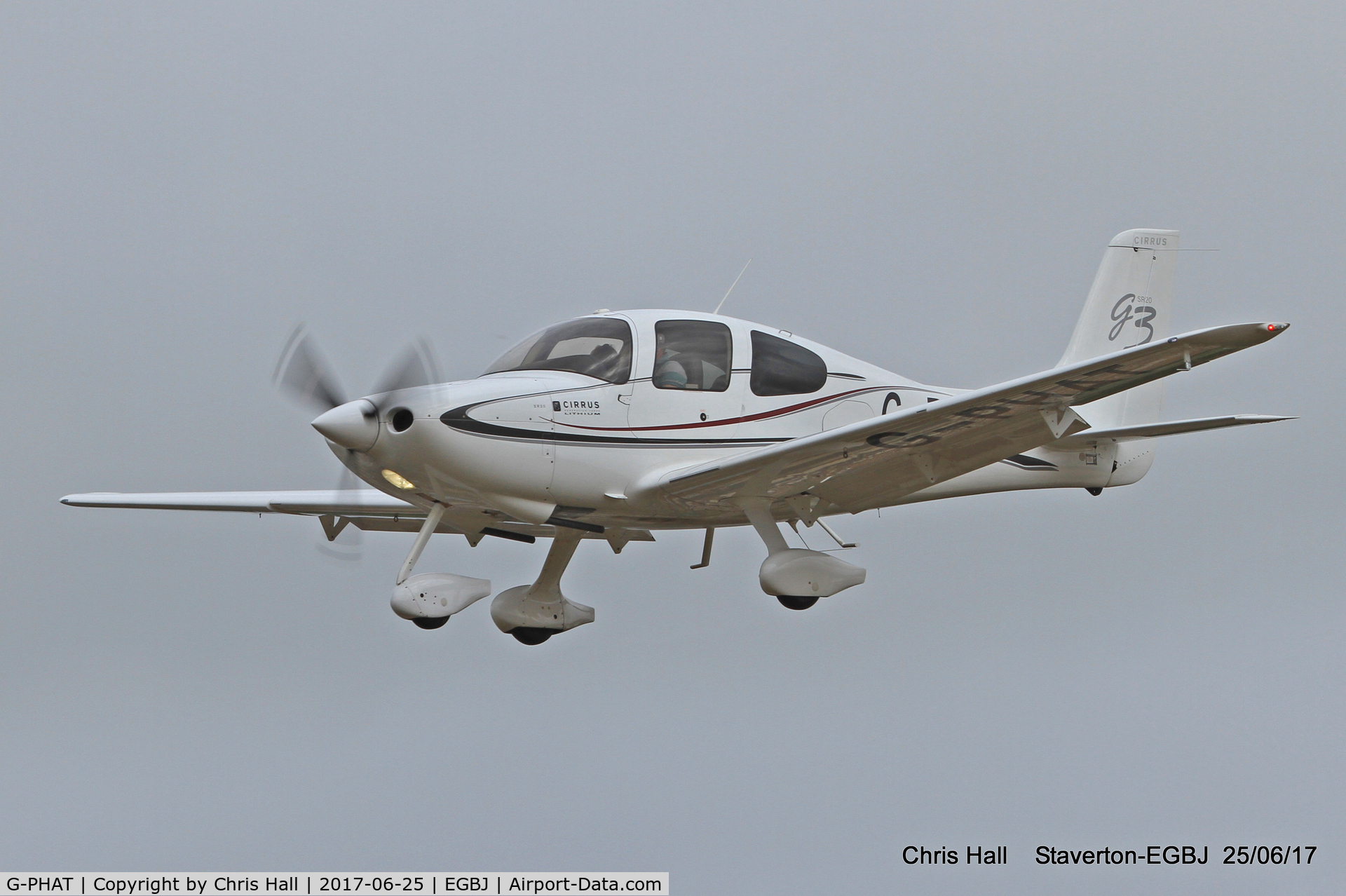 G-PHAT, 2008 Cirrus SR20 G3 C/N 1999, Project Propeller at Staverton