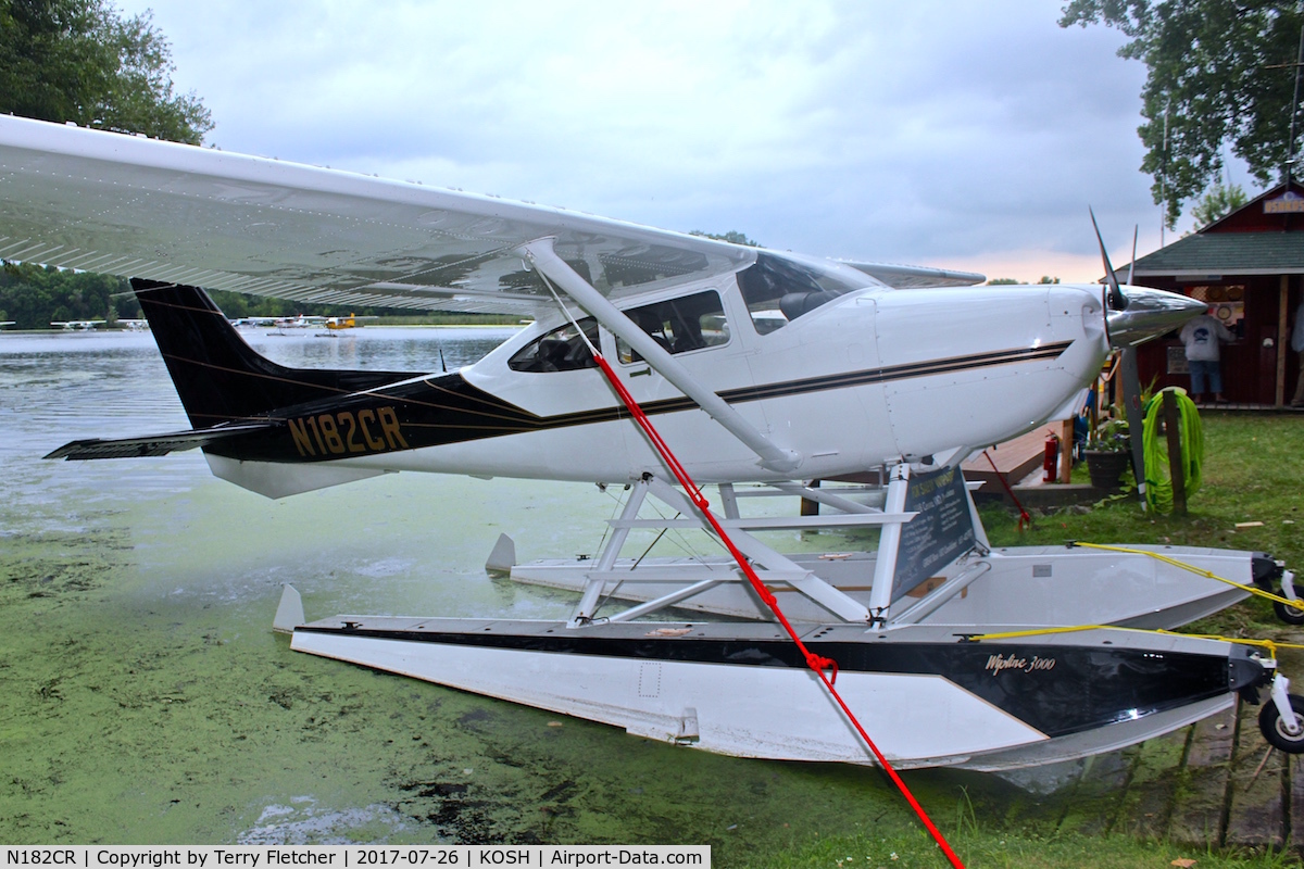 N182CR, 1998 Cessna 182S Skylane C/N 18280179, At Lake Winnebago , Oshkosh