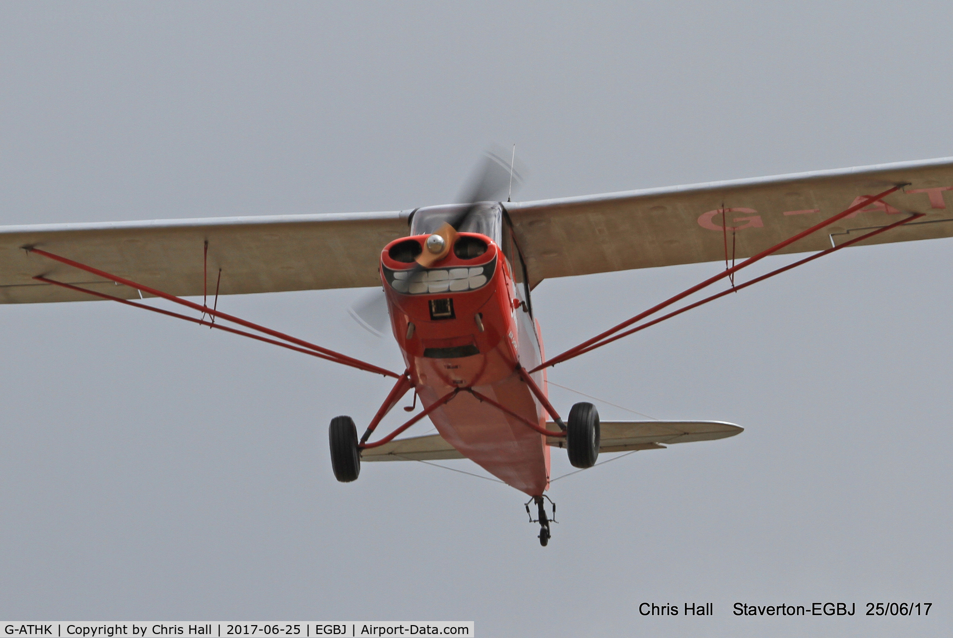 G-ATHK, 1946 Aeronca 7AC Champion C/N 7AC-971, Project Propeller at Staverton