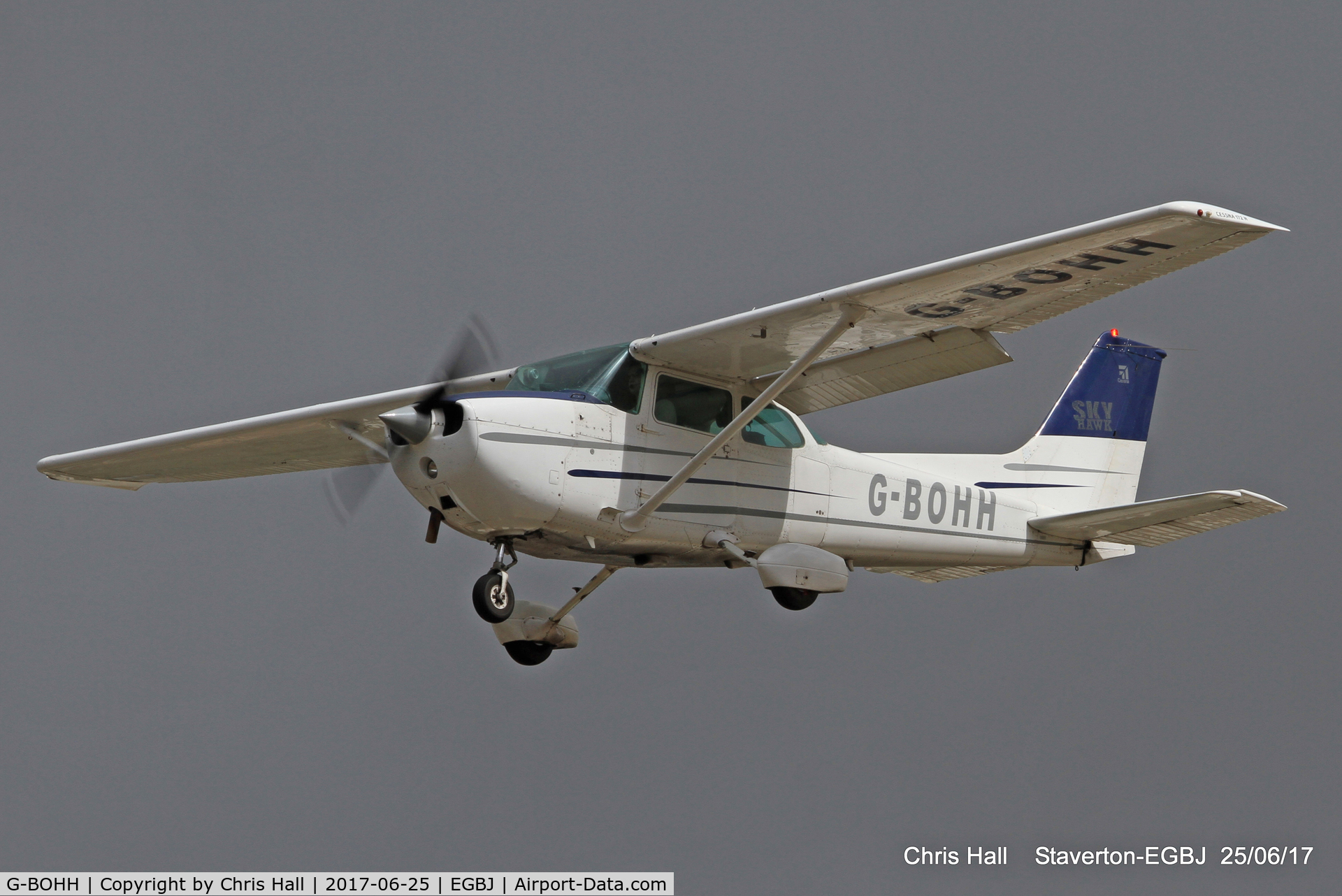 G-BOHH, 1980 Cessna 172N C/N 172-73906, Project Propeller at Staverton