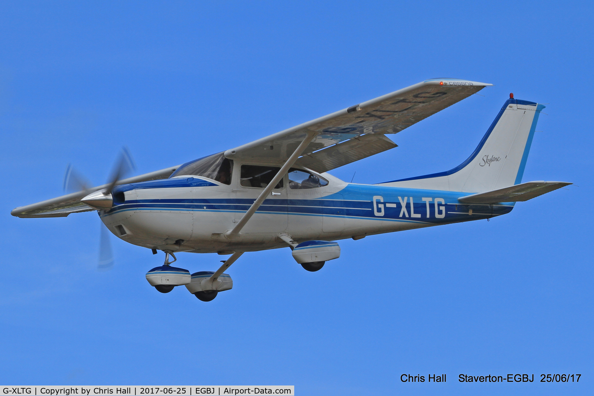 G-XLTG, 1998 Cessna 182S Skylane C/N 182-80234, Project Propeller at Staverton